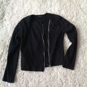 Brandy melville faux leather jacket